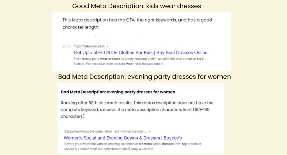 meta description