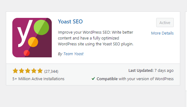 yoast seo plugin