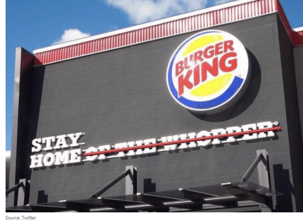 Burger king - Moment Marketing1