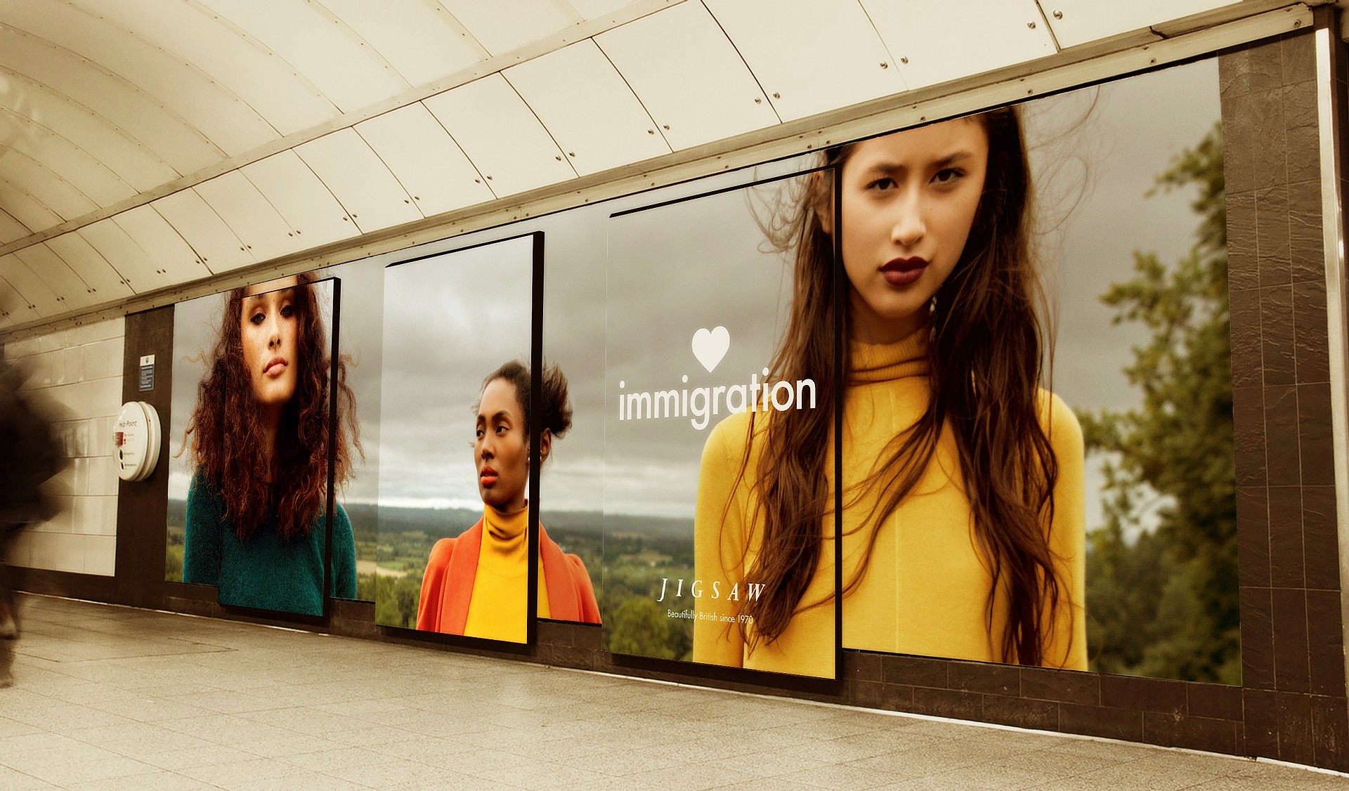 JIGSAW’S LOVE IMMIGRANT CAMPAIGN