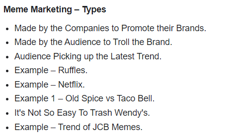 memes for marketing