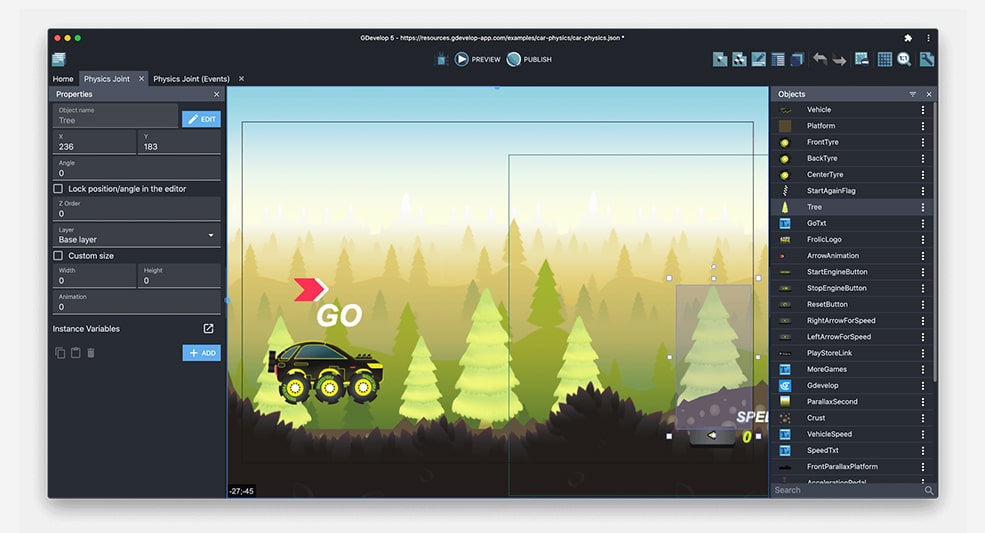 GDevelop-Game Development Software