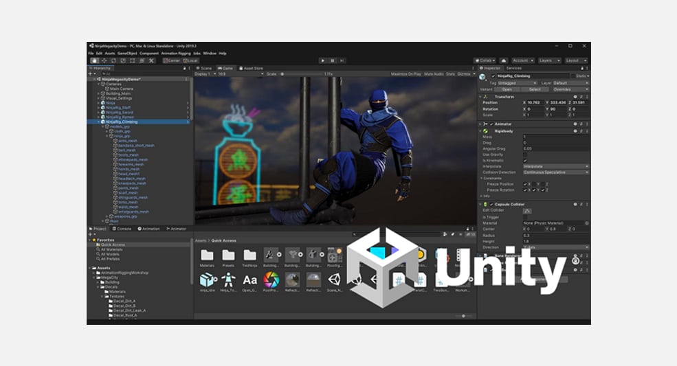 Unity-Game  Development Software