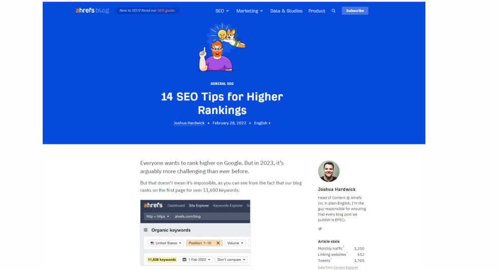 Best Practices saas seo