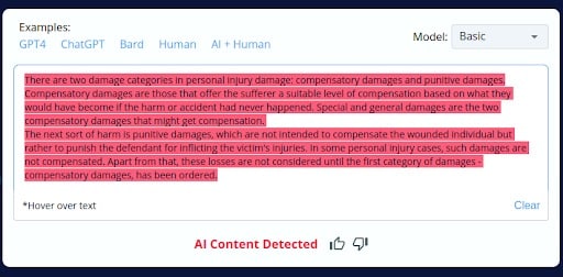 Human Written Content ai webspero