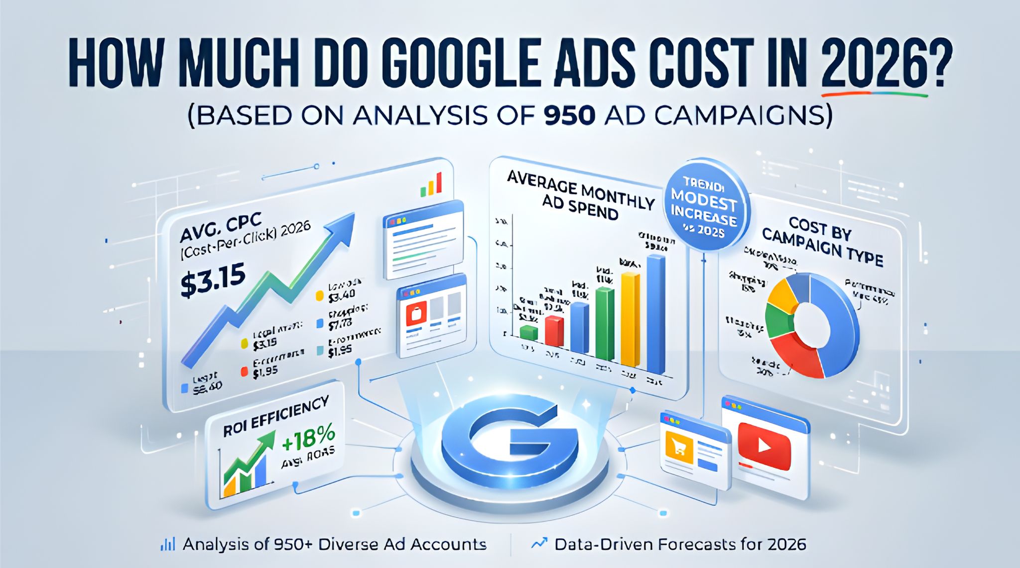 How much do Google Ads cost in 2026 - based on analysis of 950 ad campaigns