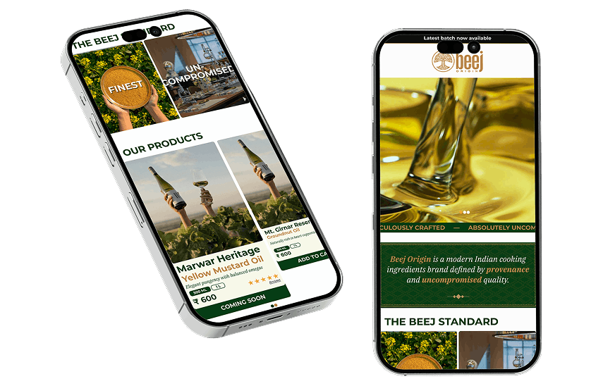 Performance-Optimized, Mobile-First Storefront