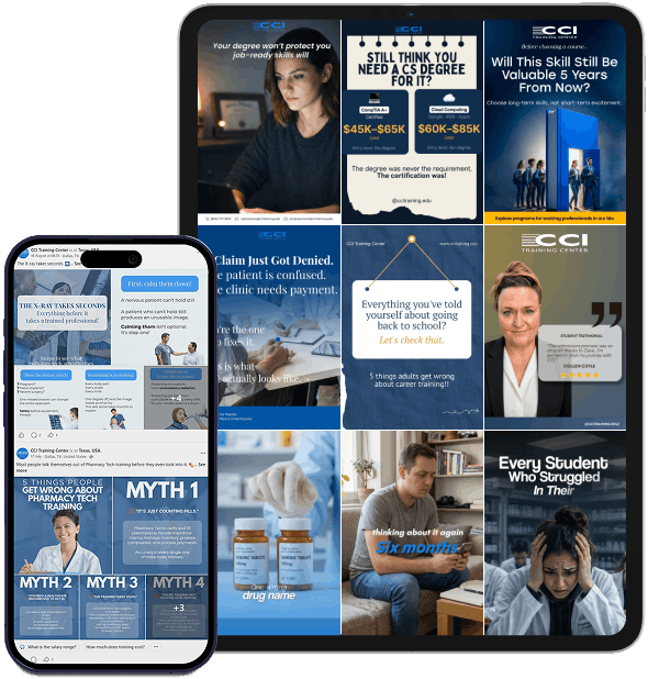 How We Built CCI Training Center's Social Presence Organically